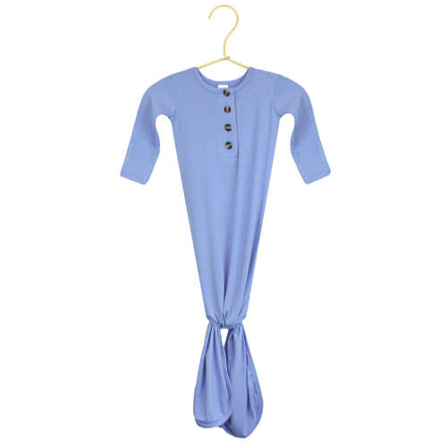 Perry Knotted Gown | Newborn - 3mo.