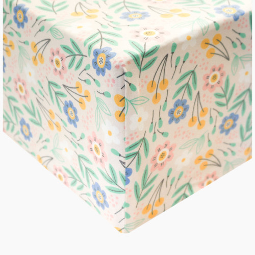 Copper Pearl Premium Crib Sheet - Clara