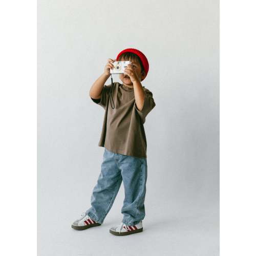 Baggy Tee- Vintage Brown