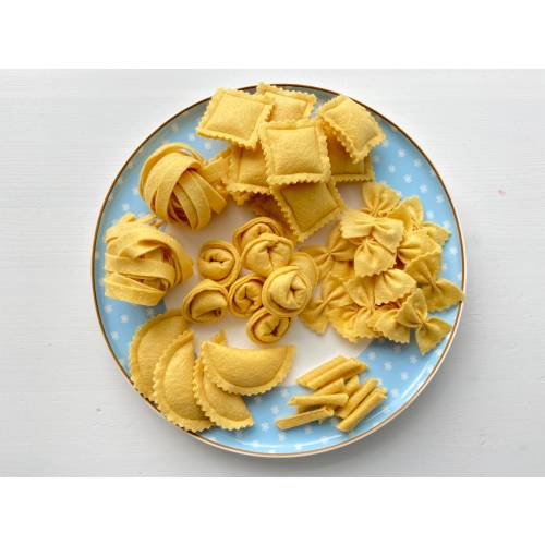 Felt food pasta set pretend play plush toy kids play kitchen food cooking toys learning toy gifts for kids