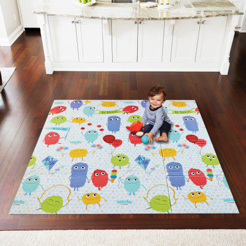 Toddleroo by North States Superyard® Folding Toddleroo Friends Play Mat