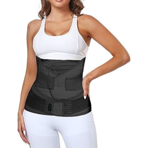 3 in 1 Postpartum Belly Support Recovery Wrap – Postpartum Belly Band - Abdominal Binder - Post Partum Waist Binder