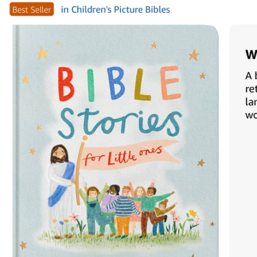 Bible Stories for Little Ones: Baby’s First Bible Board Book