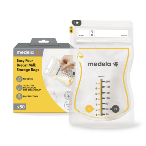Medela Easy Pour Breast Milk Storage Bags 50 Pcs