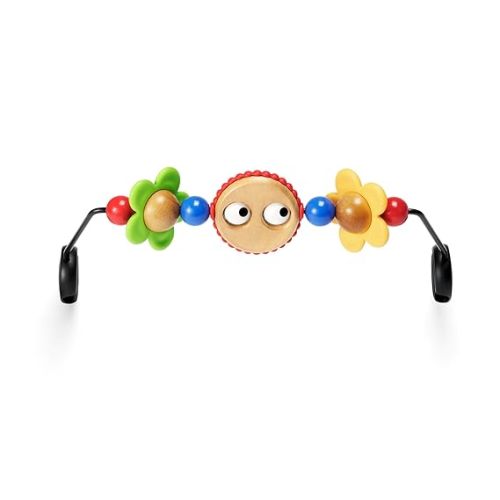 BabyBjörn Wooden Toy for Bouncer - Googly Eyes (080500US),1 Count (Pack of 1)