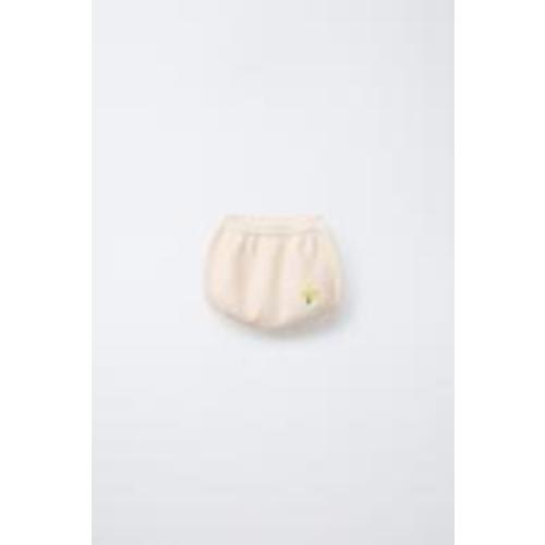 EMBROIDERED FLORAL LINKS KNIT SWEATER - Vanilla | ZARA United States