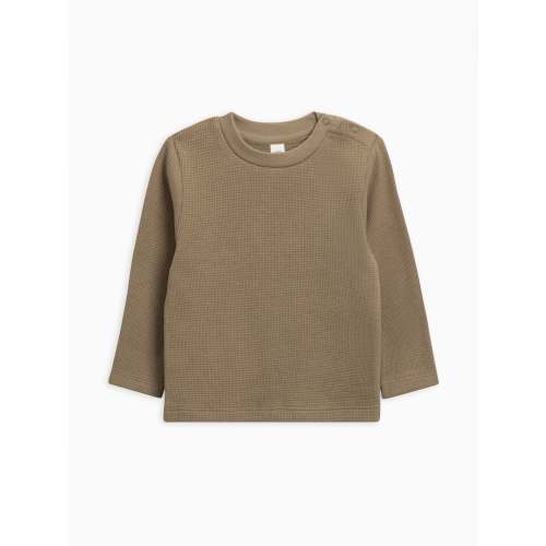 Mesa Waffle Knit Long Sleeve Top