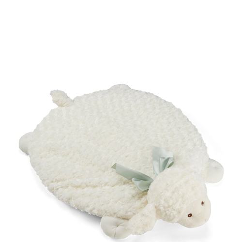 Edgehill Collection Baby Lamb Plush Tummy Time Cushion