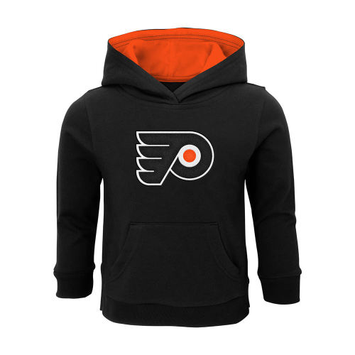 Philadelphia Flyers Baby Black Prime Long Sleeve Hooded Sweatshirt