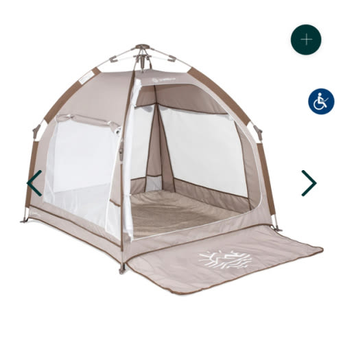 Go With Me® Villa Portable Tent/Playard-Sandstone – Baby Delight