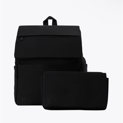 BÉIS 'The Ultimate Diaper Backpack' in Black - Best Backpack Diaper Bag in Black