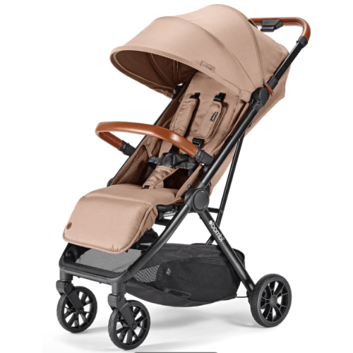 Bēbee V3 Lightweight Travel Stroller in Mocha| Bombi Gear