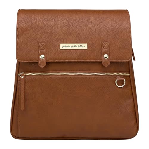 Petunia Pickle Bottom Meta Backpack | Baby Bag | Diaper Bag Backpack for Parents | Stylish Bag and Organizer | Comfortable, Spacious Backpack for Moms and Dads | Cedar