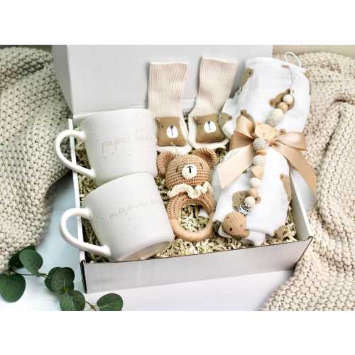 New Parents Gift Box, Baby Shower Gift, New Dad & Baby, New Baby Gift Basket, New Parent Care Package, New Mom and Dad Gifts