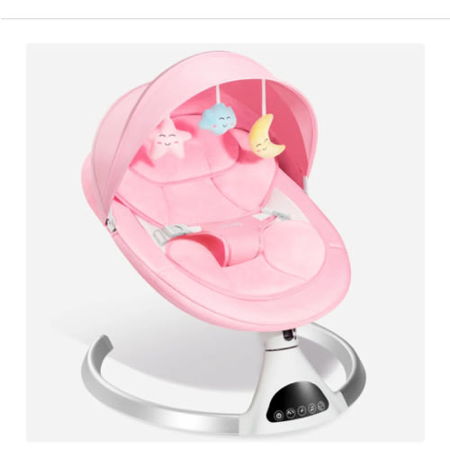 HARPPA Weddell Electric Baby Swing & Bouncer | Portable Infant Swing Chair with Remote Control – Automatic Rocker, Foldable Newborn Cradle, Indoor & Outdoor Use