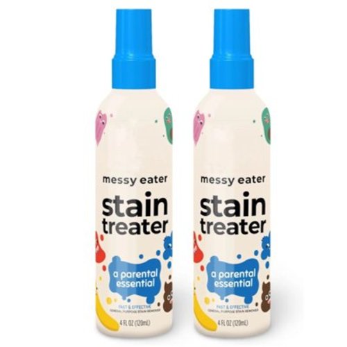 2 PACKS Miss Mouth's Messy Eater Stain Spray - 4 Oz Fabric Stain Remover - White, 120ml