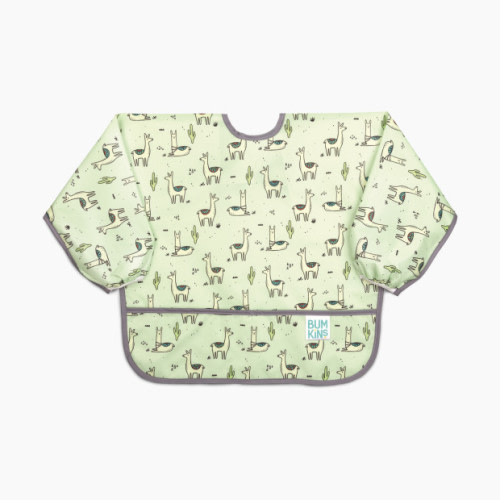 Sleeved Bib - Llamas