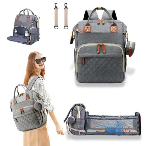 Diaper Bag Backpack with Foldable Crib | EasyCrib Bag – Infant Dream