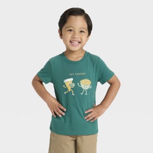 Toddler Boys' Short Sleeve Graphic T-Shirt - Cat & Jack™ Light Green