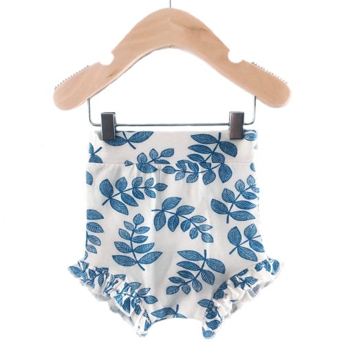 Ruffle Bloomer, Indigo Fern