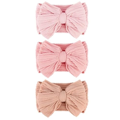 Baby Bows Headbands Nylon Baby Girl Headbands Soft Handmade Hairbands Toddler Hair Accessories for Girls Baby Newborn Infant Kids