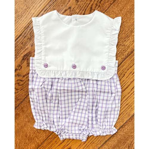 Blaire bubble in purple windowpane