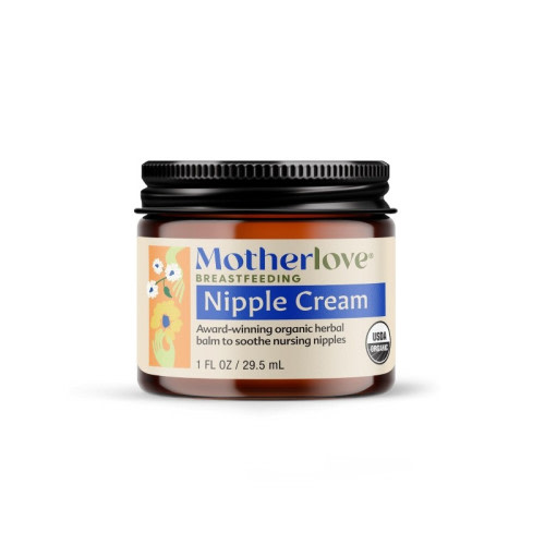Motherlove – Organic Nipple Cream – Soothing Herbal Balm – 1oz