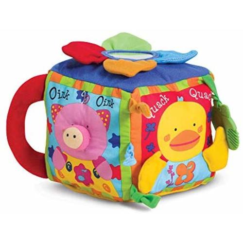 Melissa & Doug K's Kids Musical Farmyard Cube (Educational Baby Toy, Great Gift for Girls and Boys - Best for Babies and Toddlers, 6 Month Olds, 1 and 2 Year Olds)