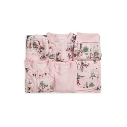 Polo Girls' Polo Bear Cotton 6 Piece Gift Set - Baby