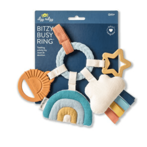 Itzy Ritzy Bitzy Buzy Rings Rainbow | Babies R Us Canada