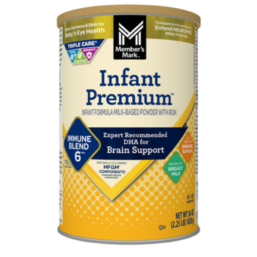 Member's Mark, Infant Premium, Infant Formula, Choose Size - Sam's Club