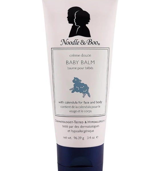 Noodle & Boo Baby Balm For Face And Body, Hypoallergenic And Natural Baby Skin Care With Organic Calendula For Sensitive Skin, Pediatrician And Dermatologist-Tested