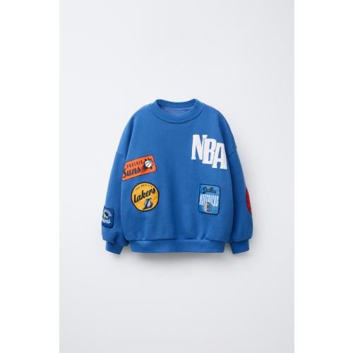 NBA © PATCH SWEATSHIRT - Bluish | ZARA United States