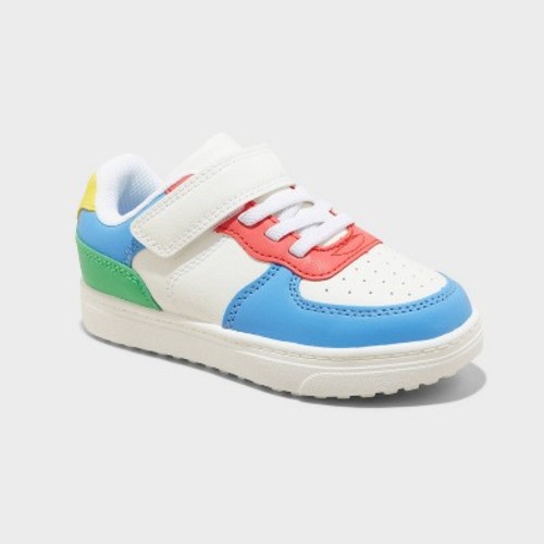 Toddler Jaid Court Sneakers - Cat & Jack™, Color: Multicolor, Size: 7T