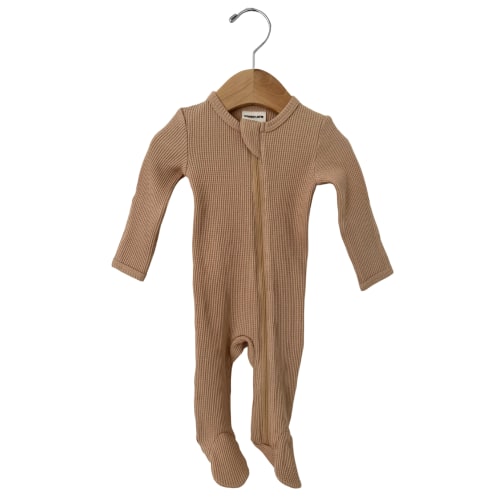 Organic Waffle Basic Zip Footie, Tan
Organic Waffle Basic Zip Footie, Tan
Organic Waffle Basic Zip Footie, Tan
