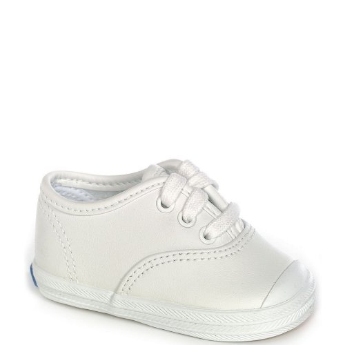 Keds Kids' Champion Leather Cap-Toe Crib Shoes (Infant)
