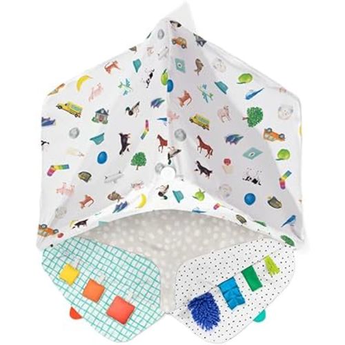 LOVEVERY, Play Space Cover (First Words), Limited Edition for Play Gym, Cozy Hideaway and Toddler Fort