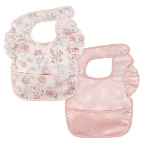 Baby Just Born® 2 Pack Wipeable Bibs