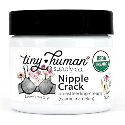 Organic Nipple Cream Nipple Butter Balm for Breastfeeding Mother Safe for Baby and Mama