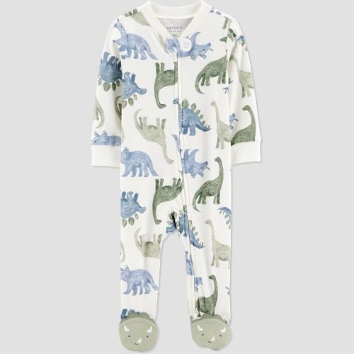 Carter's Just One You® Baby Boys' Dinosaurs Sleep N' Play - Green/Ivory