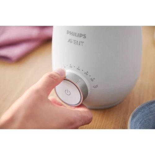 Philips Avent Fast Baby Bottle Warmer with Auto Shut Off: Electric, BPA-Free, Compatible with All Bottles