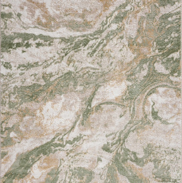 Lively Marble Green Area Rug | Medium Pile Marble Area Rug