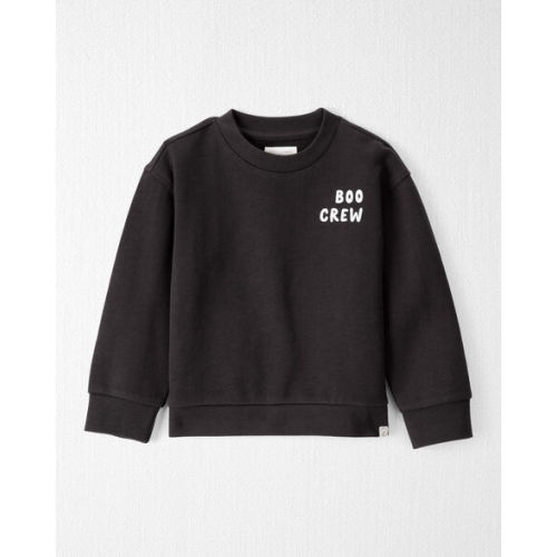 Toddler Organic Cotton Boo Crew Sweatshirt - Little Planet | Carter's