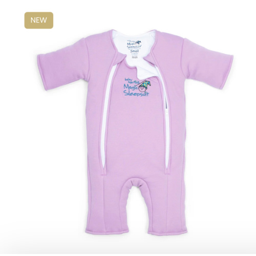 Lavender Baby Merlin’s Magic Sleepsuit | 100% Cotton for Infant Sleep
