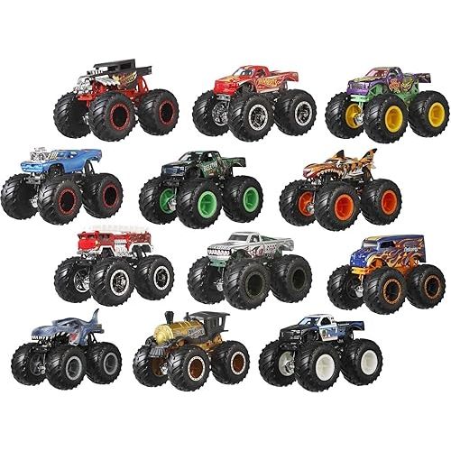 Toy: Hot Wheels Monster Trucks Toy Truck 12-Pack (Amazon Exclusive)