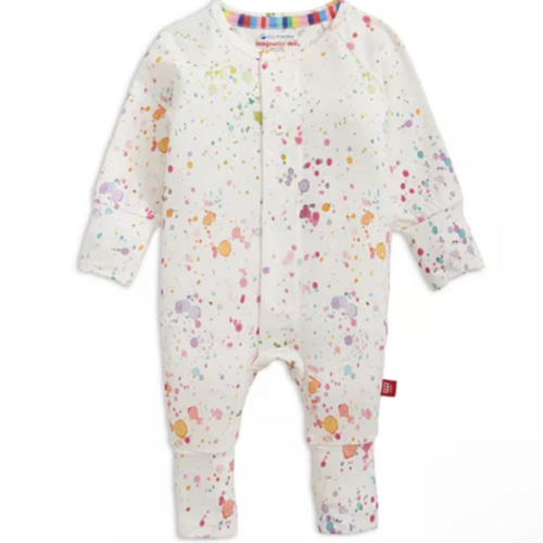 Girls' Color My World Magnetic Convertible Coverall - Baby