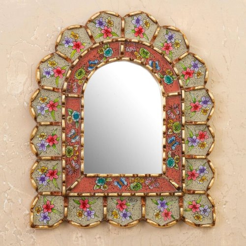 Zeckser Wood Concave Wall Mirror