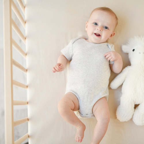 Simply Organic Bamboo Baby Crib Sheets | Soft & Hypoallergenic