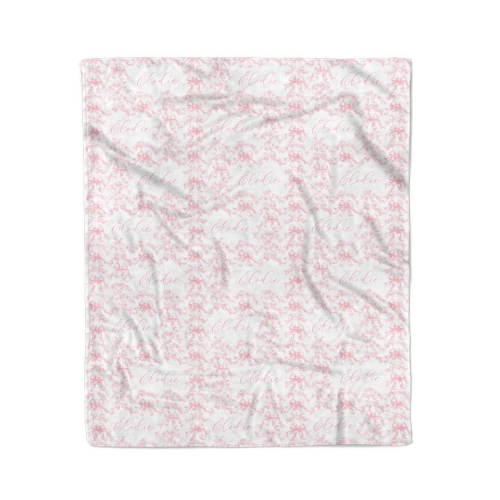 Fancy Frills Personalized Kids Blanket