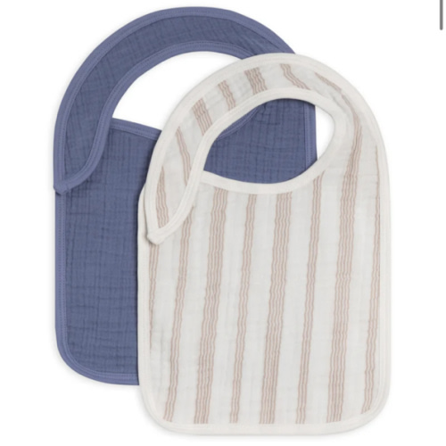2-Pack Muslin Bibs